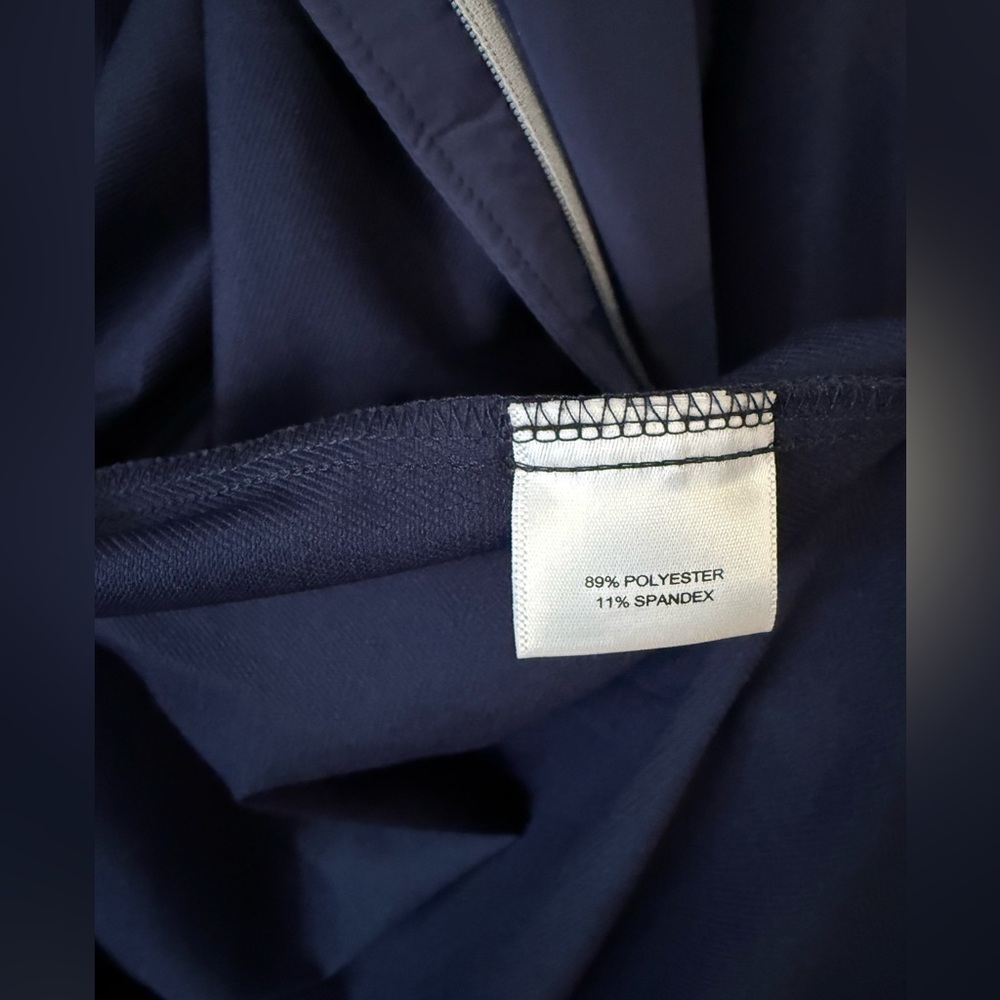 Peter Millar Navy Crown Sport Rain jacket / Windbreaker LIKE NEW - Picture 11 of 12